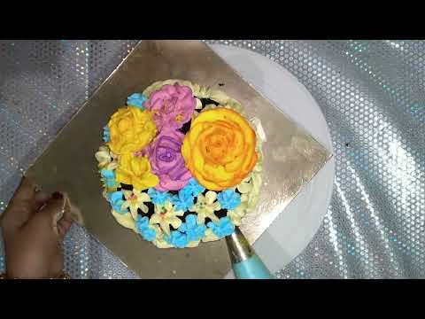 How to make Homemade birthday Cake at home || Chocolate cake at home.Wheat flour cake😲#Attaacake🎂🍰😋😃