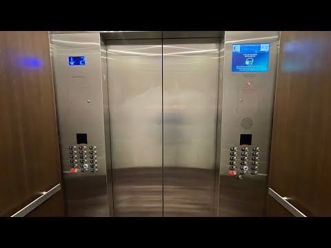Interesting KONE Traction Elevators @ The 701 Office Tower- Carlson Center in Minnetonka, MN