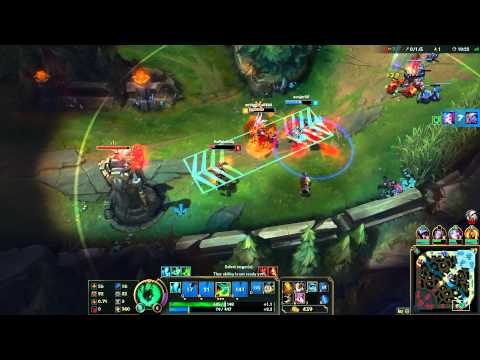 Thresh/Jinx vs Brand/Tristana