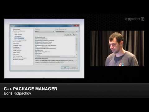 Lightning Talks: C++ Package Manager - Boris Kolpackov [ CppCon 2014 ]