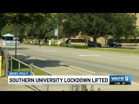 Lockdown lifted at Southern University; classes, campus activities canceled through weekend