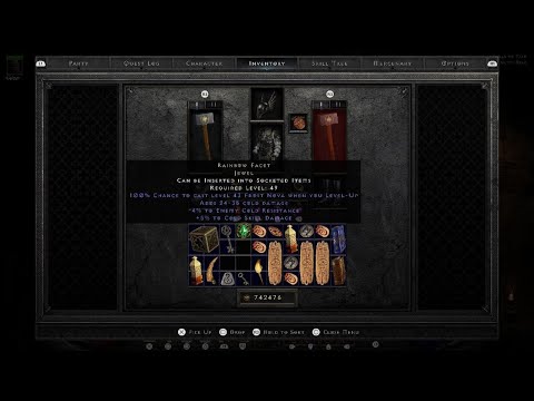 Diablo II: Resurrected How to farming raibom facet jewel