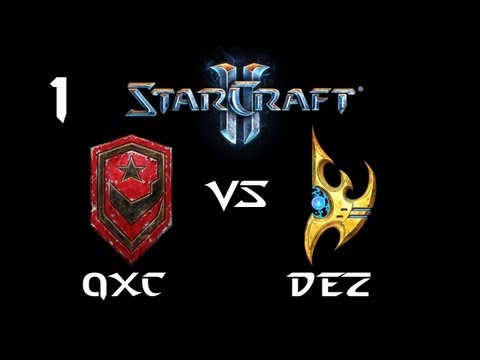StarCraft 2 - qxc [T] vs Dez [P] G1 (Commentary)