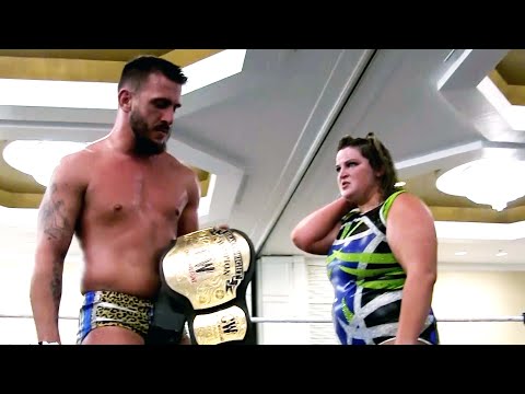 Davienne vs JT Dunn  - Chaotic Wrestling Championship (Intergender Match)