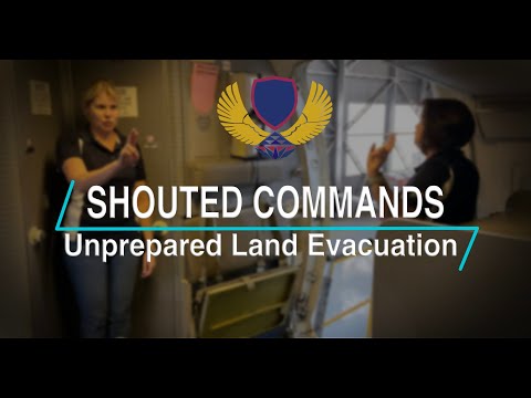 Shouted Commands - Unprepared Land Evacuation