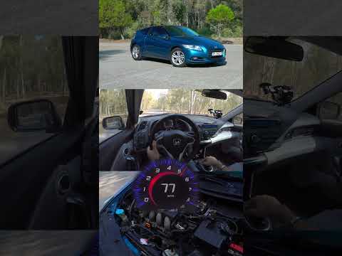 Modified JDM Honda CRZ 1.5 i-VTEC / 0-100 Km/h Acceleration / Exhaust & Engine Sound