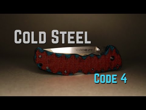 Cold Steel Code 4 W/Custom Burlap Scales!!! #coldsteel #custom