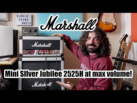 Marshall 2525H Mini Silver Jubilee + 2536A Cabinet recorded at max volume!