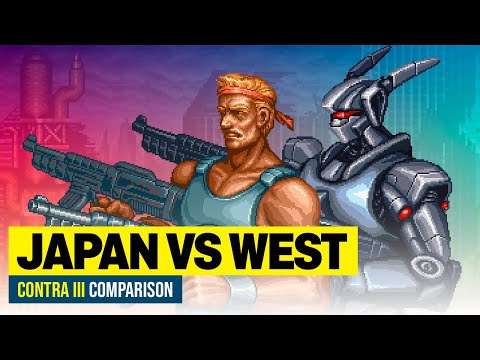 The Censorship in Contra III: The Alien Wars (All Regional Differences)