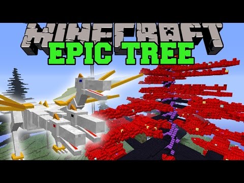 PopularMMOs - Minecraft: EPIC TREE (HUGE PRINCE PET, QUEENS TREE, TROLL ORE & MORE!) Mod Showcase