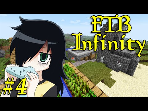FTB Infinity - "The Village of Weirdoes!" |Ep.4|