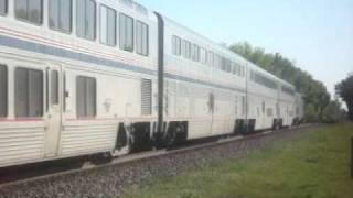preview picture of video 'Amtrak Texas Eagle # 22 w/ AMTK 126!!!! (05/03/2011) Longer train!'