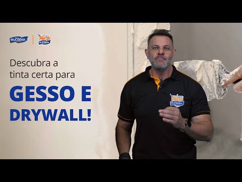 Descubra a tinta certa para Gesso e Drywall!