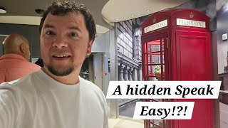 MSC's Most Secretive Bar, the SPEAK EASY! 🤫 You didn't see anything!