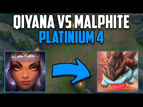 1V9 EVEN WITH A TROLL! | JohnnyFast Qiyana (Platinium 4 MMR) [LIVE RN]