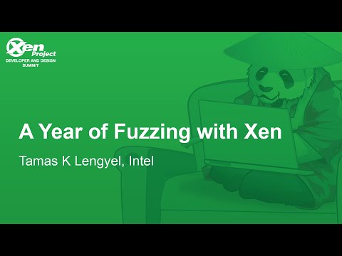 A Year of Fuzzing with Xen - Tamas K Lengyel, Intel