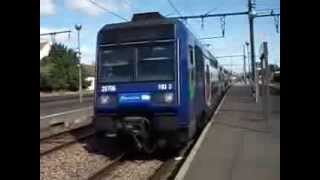 preview picture of video 'le train en provenance de paris gare de Lyon arrive à Montargis à 10h53'