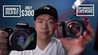 Building a Canon DSLR Kit for $300 and Hustling Your Way Up to Full-Frame