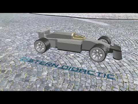 Ausbildungsprojekt Rennwagen in Augumented Reality!