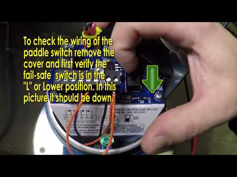 Sukup Tower Dryer - Troubleshooting the paddle switch wiring