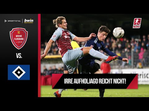 Kramer Doppelpack reicht nicht! | SC Weiche Flensburg - Hamburger SV II | Regionalliga Nord