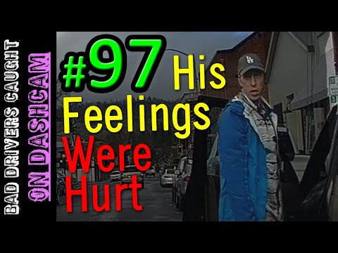 JERK Couldn't Handle Being Called Out | Driving Fails COMPILATION № 97 | Road Rage and Honking
