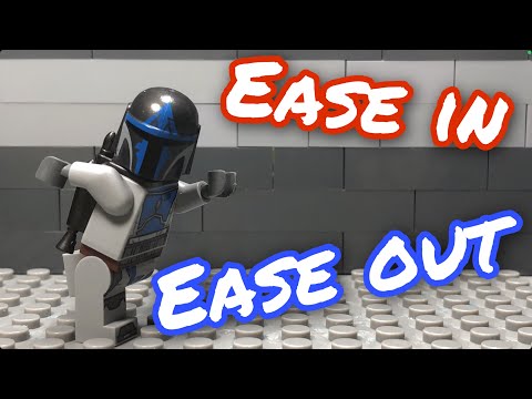 How to improve your Stopmotions - Ease in & Ease out- Lego Stopmotion tutorial