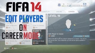 FIFA 14: How to Edit Players Boots/Appearance in Career Mode! (Tutorial)