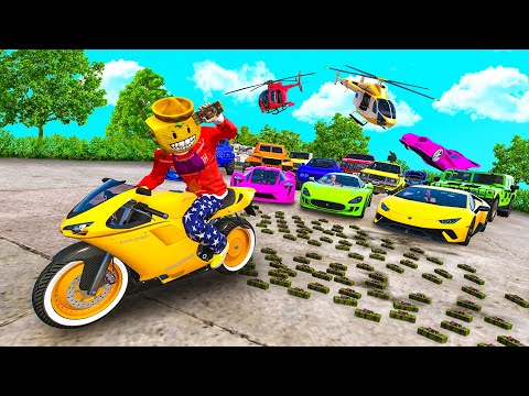 TODOS CONTRA MI! MI MEJOR PARTIDA!! JUGADA MUY ÉPICA! - GTA V ONLINE