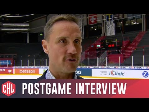 Postgame interviews: Frölunda Indians vs. HC Lugano 5:4