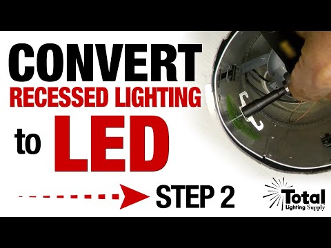 Convert my Recessed Lighting Downlight with LED Trims Step 2 - Installing Torsion Spring Bracket Clips