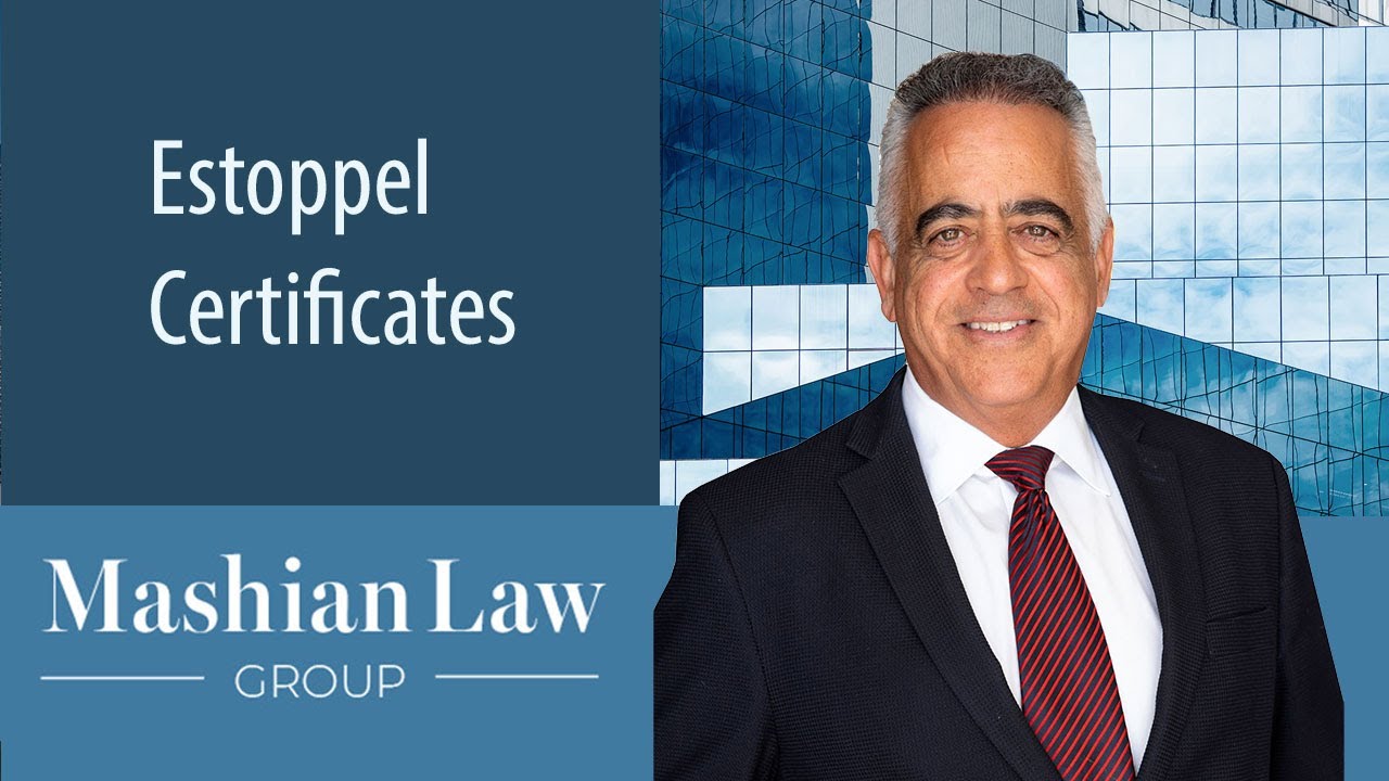 Understanding Estoppel Certificates
