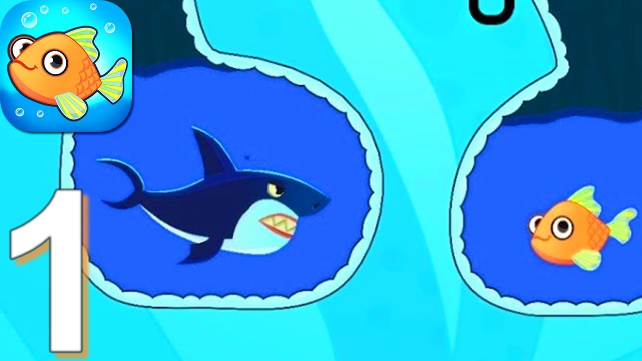 Save The Fish! - Gameplay Walkthrough Part 1 Levels 1-40 (Android)