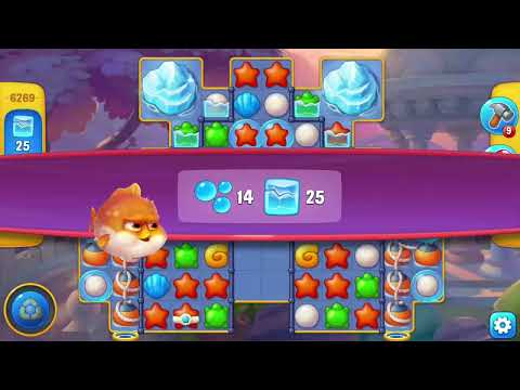 [FISHDOM Walkthrough] Level 6269 Hard (Qua màn - Fishdom)