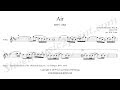 Bach : Air in D Major, BWV 1068