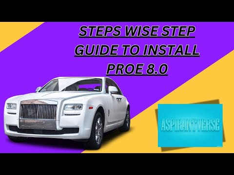 CREO 8.0 INSTALLATIION GUIDE (CREO 8.0 KAISE INSTALL KAREI#creoparametric#ptc#mechanicalengineering