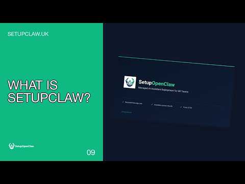 What Is SetupClaw? Managed OpenClaw for UK Teams