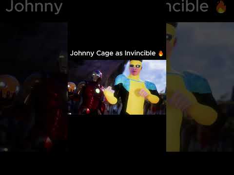 Johnny Cage as Invincible 🔥 #shorts #mk1 #mortalkombat1 #mk11 #mortalkombat #invincible #johnnycage