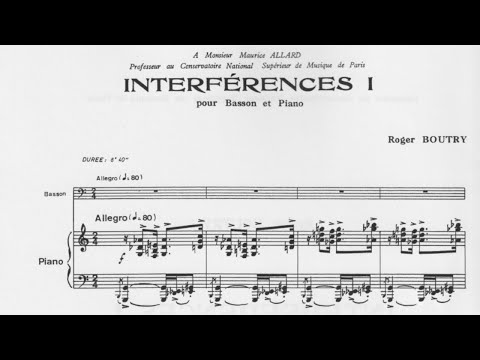 Roger Boutry: Interférences I (1972)