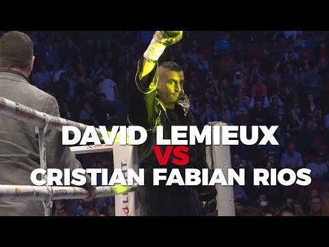 David Lemieux vs Cristian Fabian Rios ( Exclusive Video )
