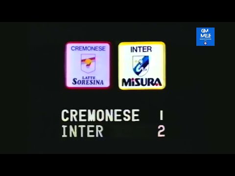 1984-85 (12^ - 16-12-1984) Cremonese-INTER 1-2 [Brady,Altobelli,Nicoletti] Gol - 90°Minuto Rai