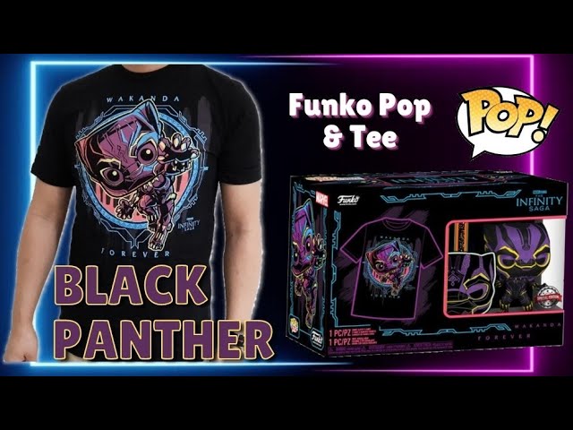Vídeo relacionado con Funko Boxed Tees: Black Pander, Wakanda Forever, Group, XL, Black Panther, Wakanda Forever, Camiseta, Franela, Ropa, Idea Manga Corta para Adultos Hombres y Mujeres