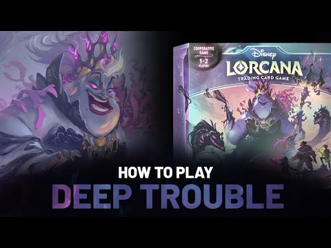 HOW TO PLAY Illumineer's Quest Deep Trouble | Disney Lorcana Ursula's Return