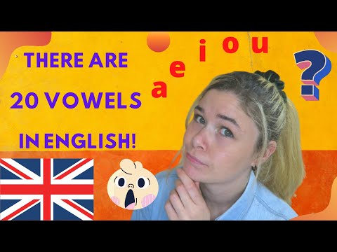 20 Vowels in English