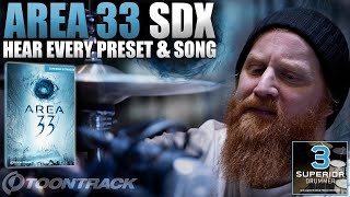 Video thumbnail for Area 33 SDX for Superior Drummer 3 | You'll know if you want it after this. by Shootie School
