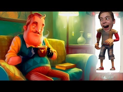 ПРИВЕТ СОСЕД видео игра детям Hello Neighbor
