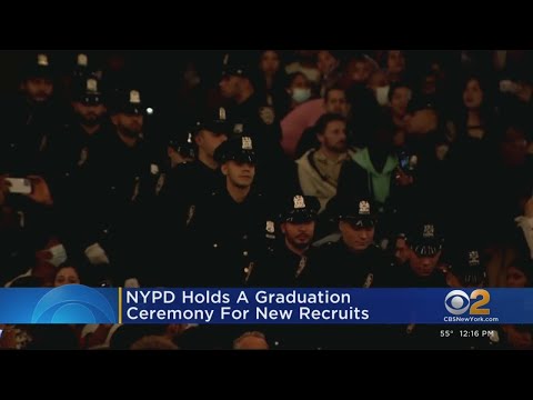 Graduation day for NYPD recruits