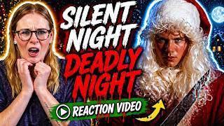 SILENT NIGHT   DEADLY NIGHT  1984  REACTION VIDEO AND REVIEW  FIRST TIME WATCHING 