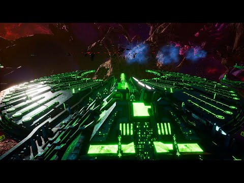 Necrons vs Imperial Navy! - Massive Battle, Skirmish Gameplay, Battlefleet Gothic Armada 2