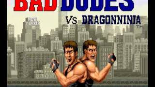 Bad Dudes Vs. Dragon Ninja - Stage 2 (Arcade)